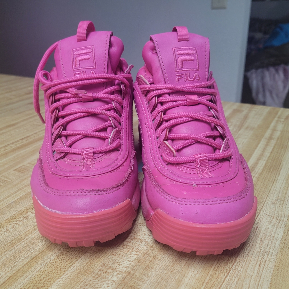 Fila HOT Pink Sneakers💖